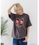 【Monchhichi/モンチッチ】【限定オリジナルデザイン】モンチッチ Tシャツ コットン100% ドロップショルダーシルエット プリント サガラ刺繍 半袖 カットソー キャラクター レトロ ユニセックス