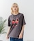 【Monchhichi/モンチッチ】【限定オリジナルデザイン】モンチッチ Tシャツ コットン100% ドロップショルダーシルエット プリント サガラ刺繍 半袖 カットソー キャラクター レトロ ユニセックス