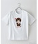 【Monchhichi/モンチッチ】【限定オリジナルデザイン】モンチッチ Tシャツ コットン100% ドロップショルダーシルエット プリント サガラ刺繍 半袖 カットソー キャラクター レトロ ユニセックス