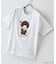 【Monchhichi/モンチッチ】【限定オリジナルデザイン】モンチッチ Tシャツ コットン100% ドロップショルダーシルエット プリント サガラ刺繍 半袖 カットソー キャラクター レトロ ユニセックス