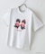 【Monchhichi/モンチッチ】【限定オリジナルデザイン】モンチッチ Tシャツ コットン100% ドロップショルダーシルエット プリント サガラ刺繍 半袖 カットソー キャラクター レトロ ユニセックス