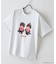【Monchhichi/モンチッチ】【限定オリジナルデザイン】モンチッチ Tシャツ コットン100% ドロップショルダーシルエット プリント サガラ刺繍 半袖 カットソー キャラクター レトロ ユニセックス