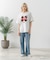 【Monchhichi/モンチッチ】【限定オリジナルデザイン】モンチッチ Tシャツ コットン100% ドロップショルダーシルエット プリント サガラ刺繍 半袖 カットソー キャラクター レトロ ユニセックス
