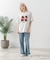 【Monchhichi/モンチッチ】【限定オリジナルデザイン】モンチッチ Tシャツ コットン100% ドロップショルダーシルエット プリント サガラ刺繍 半袖 カットソー キャラクター レトロ ユニセックス