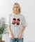 【Monchhichi/モンチッチ】【限定オリジナルデザイン】モンチッチ Tシャツ コットン100% ドロップショルダーシルエット プリント サガラ刺繍 半袖 カットソー キャラクター レトロ ユニセックス