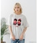 【Monchhichi/モンチッチ】【限定オリジナルデザイン】モンチッチ Tシャツ コットン100% ドロップショルダーシルエット プリント サガラ刺繍 半袖 カットソー キャラクター レトロ ユニセックス