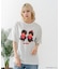 【Monchhichi/モンチッチ】【限定オリジナルデザイン】モンチッチ Tシャツ コットン100% ドロップショルダーシルエット プリント サガラ刺繍 半袖 カットソー キャラクター レトロ ユニセックス
