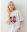 【Monchhichi/モンチッチ】【限定オリジナルデザイン】モンチッチ Tシャツ コットン100% ドロップショルダーシルエット プリント サガラ刺繍 半袖 カットソー キャラクター レトロ ユニセックス
