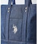 【U.S. POLO ASSN./ユーエスポロアッスン】リバイバルトート Mサイズ ミニトート キャンバス ロゴトートバッグ