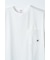 半袖　GFロゴ　ポケット付Tシャツ　＃ホワイト