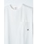 半袖　GFロゴ　ポケット付Tシャツ　＃ホワイト