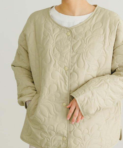 ノーカラー刺繍ブルゾン｜アーバンリサーチウェアハウスの