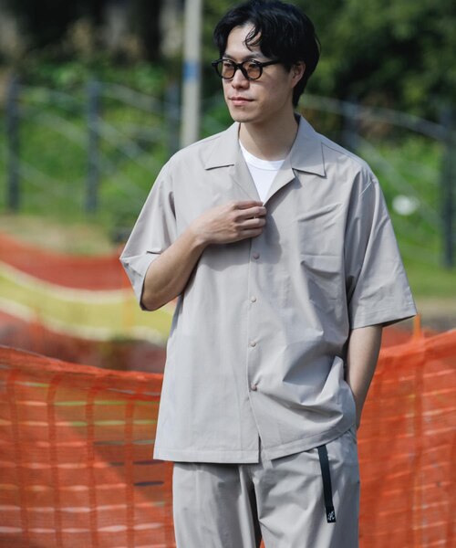 撥水』SOLOTEX STRETCH SHORT-SLEEVE SHIRTS｜アーバンリサーチ