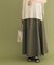 リネンライクマキシスカート