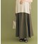 リネンライクマキシスカート