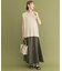 リネンライクマキシスカート