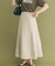 リネンライクマキシスカート