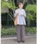 ウエストギャザーブラウス