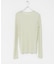 シアーリブロングTシャツ