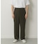 ウール混テーパードパンツ