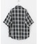 オンブレチェックショートスリーブシャツ