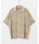 デジタルストライププリント半袖シャツ