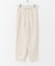 リネン混イージーパンツ