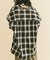 オーバーサイズチェックシャツ