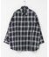 オーバーサイズチェックシャツ