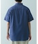 TCインディゴレギュラーカラー半袖シャツ