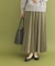 フェイクスエードプリーツスカート