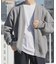 『洗濯可／抗菌／防臭／UVカット』高機能リブニットカーディガン+インナー セット