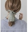 ボリュームグルグルヘアリボン