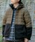 TAION　FREECE+DOWN HOOD JACKET