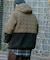 TAION　FREECE+DOWN HOOD JACKET