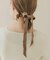 ニットリボンヘアカフセット