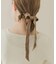 ニットリボンヘアカフセット
