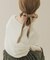 ニットリボンヘアカフセット