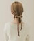 ニットリボンヘアカフセット