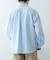 ブロード ラウンドカラーシャツ