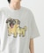 BEN LENOVITZ Dog Print T-shirts