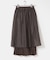 ラメドットプリーツスカート
