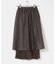 ラメドットプリーツスカート