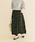 エンブロイダリーギャザースカート