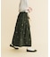 エンブロイダリーギャザースカート