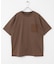ポケット切替クルーネックTシャツ
