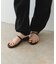 『MADE IN JAPAN』メタルフラットサンダル