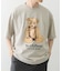 Teddy Bear クルーネックプリントTシャツ
