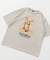 Teddy Bear クルーネックプリントTシャツ
