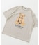 Teddy Bear クルーネックプリントTシャツ